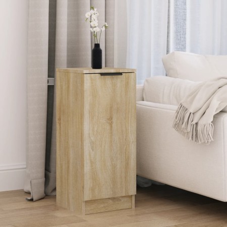 Eichenholz-Sideboard aus Sperrholz Sonoma 30x30x70 cm von , Sideboards - Ref: Foro24-811139, Preis: 51,32 €, Rabatt: %