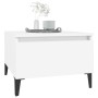 Beistelltisch aus weißem Sperrholz 50x46x35 cm von , Seitentische - Ref: Foro24-819516, Preis: 28,71 €, Rabatt: %