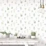 Immergrüne Tapete Kräuter und Blumen weiß von Noordwand, Bemaltes Papier - Ref: Foro24-434278, Preis: 31,96 €, Rabatt: %