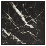 Black coffee table with black marble glass 80x80x35 cm by , Coffee table - Ref: Foro24-322878, Price: 81,74 €, Discount: %