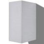 Außenwandleuchte, 2 Stück, quadratisch, auf- und abwärts strahlend. von , Außenbeleuchtung - Ref: Foro24-42409, Preis: 32,65 ...