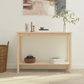 Massivholz-Konsolentisch aus Kiefer 110x40x80 cm von , Seitentische - Ref: Foro24-822282, Preis: 83,83 €, Rabatt: %