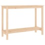 Solid pine wood console table 110x40x80 cm by , Side tables - Ref: Foro24-822282, Price: 83,83 €, Discount: %
