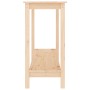 Solid pine wood console table 110x40x80 cm by , Side tables - Ref: Foro24-822282, Price: 83,83 €, Discount: %