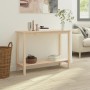 Solid pine wood console table 110x40x80 cm by , Side tables - Ref: Foro24-822282, Price: 83,83 €, Discount: %