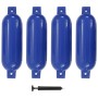 Boot Stoßstange 4 Stück PVC blau 51x14 cm von , Anlegen und Ankern - Ref: Foro24-92377, Preis: 62,46 €, Rabatt: %