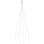 Weihnachtsbaum auf Fahnenmast 108 warmweiße LED 180cm von , Weihnachtsbeleuchtung - Ref: Foro24-343518, Preis: 15,85 €, Rabat...