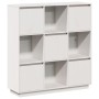 Tall solid pine wood sideboard 110.5x35x117 cm by , Sideboards - Ref: Foro24-814370, Price: 138,61 €, Discount: %