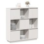 Tall solid pine wood sideboard 110.5x35x117 cm by , Sideboards - Ref: Foro24-814370, Price: 138,61 €, Discount: %