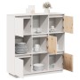 Tall solid pine wood sideboard 110.5x35x117 cm by , Sideboards - Ref: Foro24-814370, Price: 138,61 €, Discount: %