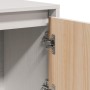 Tall solid pine wood sideboard 110.5x35x117 cm by , Sideboards - Ref: Foro24-814370, Price: 138,61 €, Discount: %