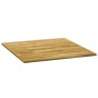 Solid oak wood square table top 23 mm thick 80x80 cm by , Table tops - Ref: Foro24-245988, Price: 147,41 €, Discount: %