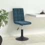 Drehbare Esszimmerstühle, 4 Stück, blauer Samt von , Essstühle - Ref: Foro24-3089293, Preis: 208,22 €, Rabatt: %