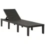 Liege mit anthrazitgrauem Kunststoffkissen von vidaXL, Liegen - Ref: Foro24-315829, Preis: 176,56 €, Rabatt: %