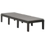 Liege mit anthrazitgrauem Kunststoffkissen von vidaXL, Liegen - Ref: Foro24-315829, Preis: 186,62 €, Rabatt: %