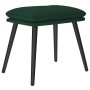 Relax armchair with dark green fabric footrest by , Armchairs - Ref: Foro24-3097434, Price: 120,31 €, Discount: %