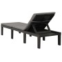 Liege mit anthrazitgrauem Kunststoffkissen von vidaXL, Liegen - Ref: Foro24-315829, Preis: 186,62 €, Rabatt: %