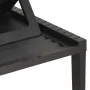Liege mit anthrazitgrauem Kunststoffkissen von vidaXL, Liegen - Ref: Foro24-315829, Preis: 176,56 €, Rabatt: %