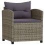 7-piece garden sofa set with gray synthetic rattan cushions by , Garden sets - Ref: Foro24-3098170, Price: 979,37 €, Discount: %