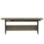 Set de sofás de jardín 7 piezas y cojines ratán sintético gris de , Conjuntos de jardín - Ref: Foro24-3098170, Precio: 1,00 €...