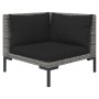 7-piece garden sofa set with dark gray synthetic rattan cushions by , Garden sets - Ref: Foro24-3099831, Price: 555,51 €, Dis...