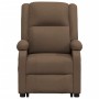 Sillón de masaje elevable de tela marrón de , Sillones de masaje eléctricos - Ref: Foro24-3110980, Precio: 323,11 €, Descuent...