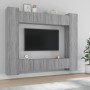 TV-Möbel-Set, 8-teilig, aus grauem Sonoma-Sperrholz. von , TV-Möbel - Ref: Foro24-3114236, Preis: 346,68 €, Rabatt: %