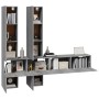 Wand-TV-Möbel aus grauem Sonoma-Sperrholz von , TV-Möbel - Ref: Foro24-3114572, Preis: 212,55 €, Rabatt: %