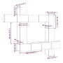 TV-Möbel-Set, 9-teilig, aus grauem Sonoma-Sperrholz. von , TV-Möbel - Ref: Foro24-3114660, Preis: 361,77 €, Rabatt: %