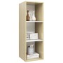 TV-Wandschrank aus weißem Eichensperrholz, 37 x 37 x 107 cm von vidaXL, TV-Möbel - Ref: Foro24-805485, Preis: 53,30 €, Rabatt: %