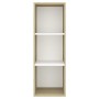 TV-Wandschrank aus weißem Eichensperrholz, 37 x 37 x 107 cm von vidaXL, TV-Möbel - Ref: Foro24-805485, Preis: 53,30 €, Rabatt: %