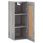 Armario de pared madera de ingeniería gris Sonoma 34,5x34x90 cm de , Aparadores - Ref: Foro24-835024, Precio: 51,36 €, Descue...
