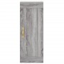 Armario de pared madera de ingeniería gris Sonoma 34,5x34x90 cm de , Aparadores - Ref: Foro24-835024, Precio: 51,36 €, Descue...