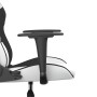 Gaming-Stuhl aus weißem und schwarzem Kunstleder von , Gaming-Stühle - Ref: Foro24-3143651, Preis: 120,30 €, Rabatt: %