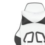 Silla gaming cuero sintético blanco y negro de , Sillones para videojuegos - Ref: Foro24-3143651, Precio: 116,03 €