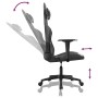 Gaming chair in black synthetic leather and camouflage. by , Gaming chairs - Ref: Foro24-3143698, Price: 119,44 €, Discount: %