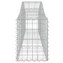 15 Gabionenkörbe in Bogenform aus Eisen 200x30x40/60 cm von , Töpfe und Pflanzgefäße - Ref: Foro24-3145380, Preis: 734,35 €, ...
