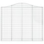 8 Gabionenkörbe in Bogenform aus Eisen, 200x30x160/180 cm. von , Töpfe und Pflanzgefäße - Ref: Foro24-3145499, Preis: 1,00 €,...