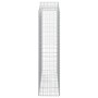 Gabion baskets 6 units, arched shape, iron, 200x50x200/220 cm by , Pots and planters - Ref: Foro24-3145749, Price: 873,81 €, ...