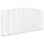 Gabionenkörbe 10 Stück Bogenform Eisen 400x30x180/200cm von , Töpfe und Pflanzgefäße - Ref: Foro24-3145886, Preis: 2,00 €, Ra...