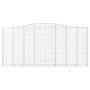 Gabionenkörbe 10 Stück Bogenform Eisen 400x30x180/200cm von , Töpfe und Pflanzgefäße - Ref: Foro24-3145886, Preis: 2,00 €, Ra...