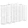 Gabionenkörbe 7 Stück Bogenform Eisen 400x50x220/240 cm von , Töpfe und Pflanzgefäße - Ref: Foro24-3146039, Preis: 2,00 €, Ra...