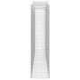 Gabion baskets 7 units arch shape iron 400x50x200/220 cm by , Pots and planters - Ref: Foro24-3146026, Price: 1,00 €, Discoun...