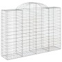 50 Stück Gabionenkörbe in Bogenform aus Eisen 200x50x140/160 cm. von , Töpfe und Pflanzgefäße - Ref: Foro24-3146381, Preis: 4...