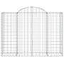 50 Stück Gabionenkörbe in Bogenform aus Eisen 200x50x140/160 cm. von , Töpfe und Pflanzgefäße - Ref: Foro24-3146381, Preis: 4...