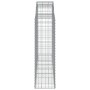 50 Stück Gabionenkörbe in Bogenform aus Eisen 200x50x140/160 cm. von , Töpfe und Pflanzgefäße - Ref: Foro24-3146381, Preis: 4...