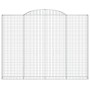 Gabionenkörbe 6 Stück Bogenform Eisen 300x30x220/240 cm von , Töpfe und Pflanzgefäße - Ref: Foro24-3146633, Preis: 1,00 €, Ra...