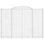Drahtkorbkörbe 3 Stück Bogenform Eisen 300x30x200/220 cm von , Töpfe und Pflanzgefäße - Ref: Foro24-3146612, Preis: 636,88 €,...