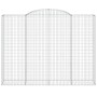 Gabionenkörbe 11 Stück Bogenform Eisen 300x50x220/240cm von , Töpfe und Pflanzgefäße - Ref: Foro24-3146818, Preis: 2,00 €, Ra...