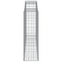20 Stück Gabionenkörbe in Bogenform aus Eisen 300x50x160/180 cm. von , Töpfe und Pflanzgefäße - Ref: Foro24-3146769, Preis: 3...